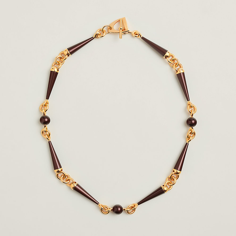 HERMES 新作 上品 お洒落 ネックレス Epure Equestre Aluminium Epure Equestre Aluminium necklace | Hermès Finland